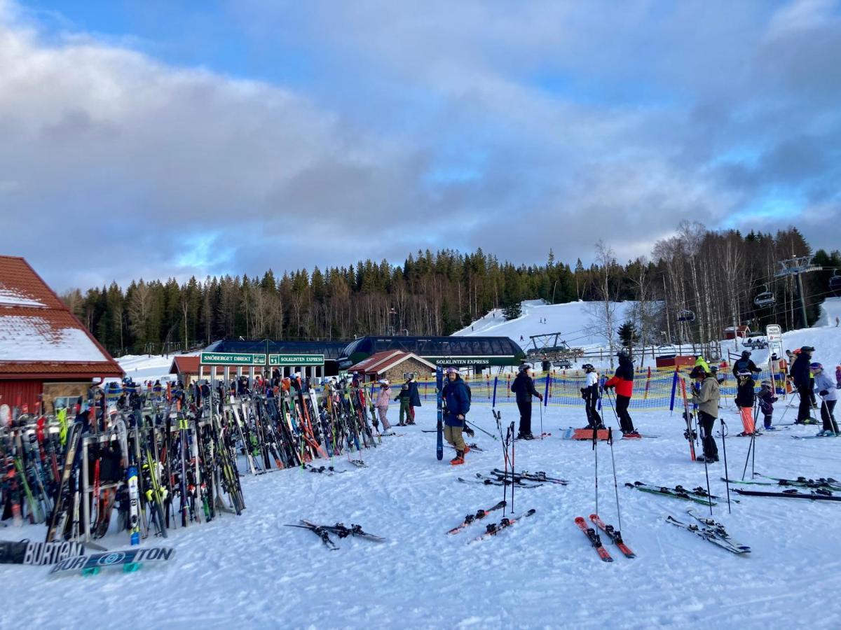 Rämsbyns fritidsby, 25 min till Romme Alpin Idkerberget Eksteriør bilde
